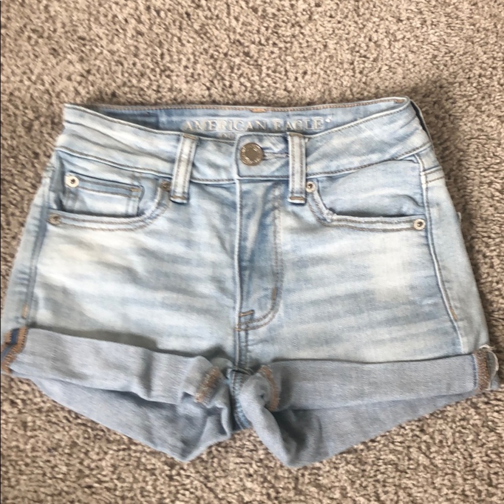 american eagle jean shorts